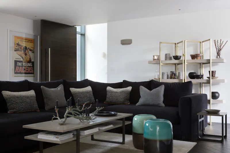 Living Room at Modern new-build barn , K444 (photo 8)