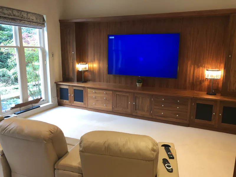Home cinema at Luxury Weybridge mansion, D2443 (photo 20)