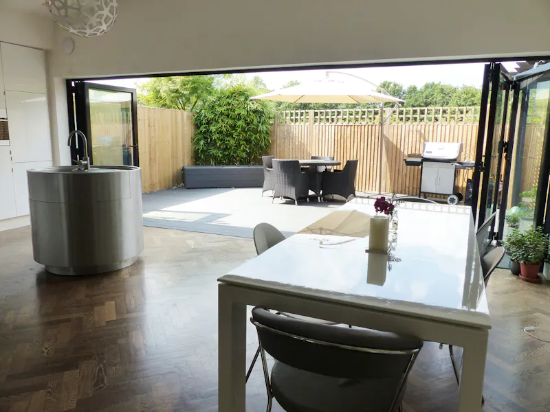 Dining room at 60s terraced home in Epping, D2447 (photo 7)