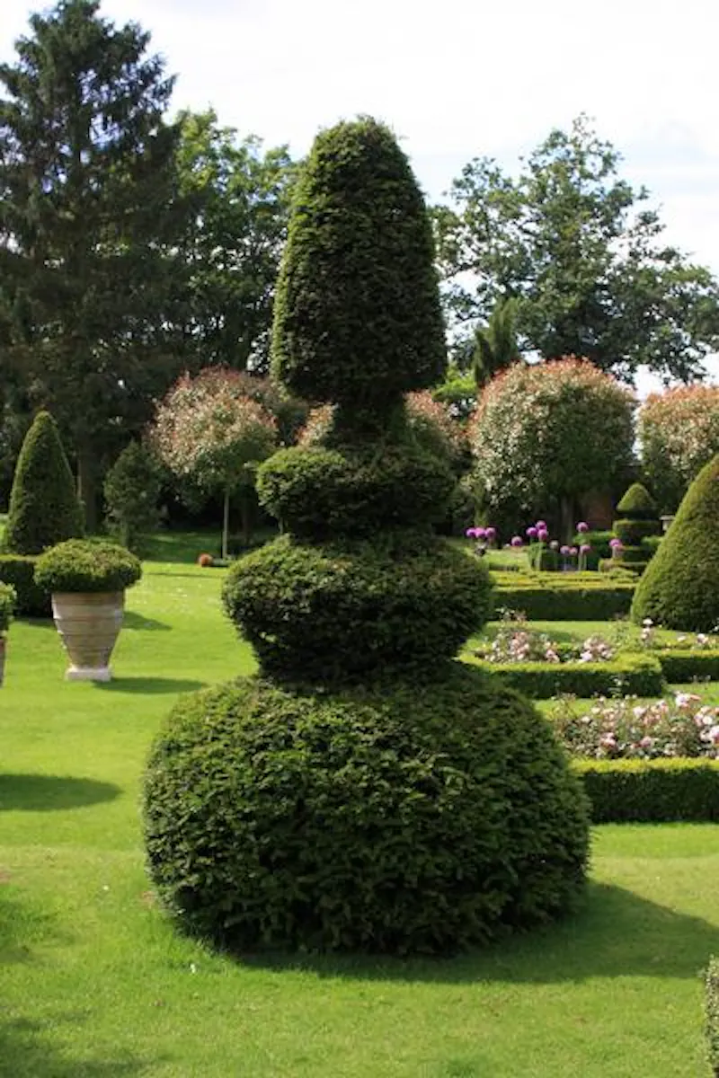 Garden - formal at Redhill rectory, A145 (photo 78)