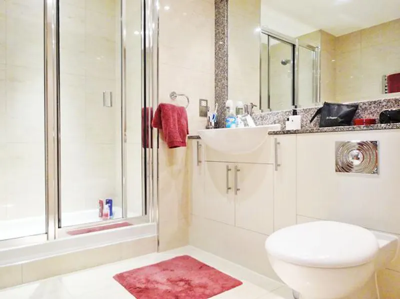 Bathroom at Bright St George Wharf apartment, K260 (photo 22)