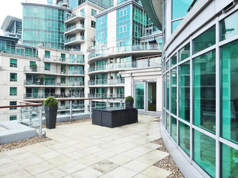 Terrace/Patio at Bright St George Wharf apartment, K260 (photo 28)
