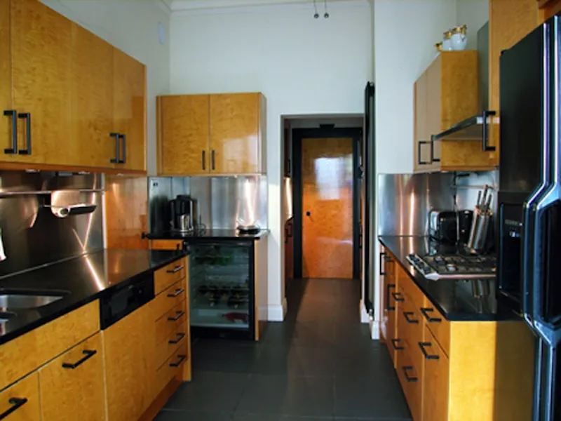 Kitchen at Art Deco Kensington apartment, F881 (photo 16)