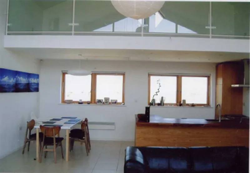 Dining room at Contemporary beach house, D1786 (photo 2)