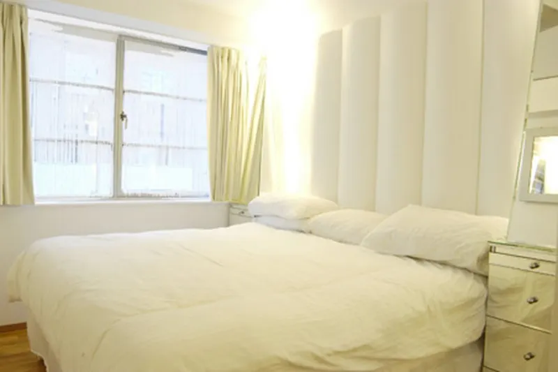 Bedroom at Colourful Regents Canal flat, F923 (photo 5)