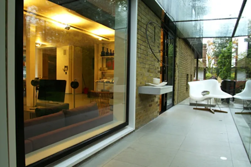 Terrace/Patio at Modern Highgate pool house, D1153 (photo 22)