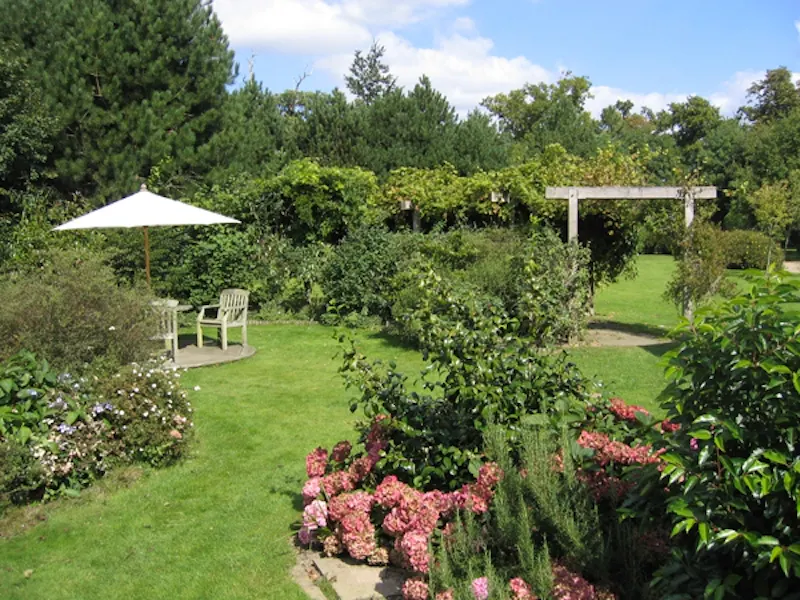 Garden at Tenterden country house, D1951 (photo 20)