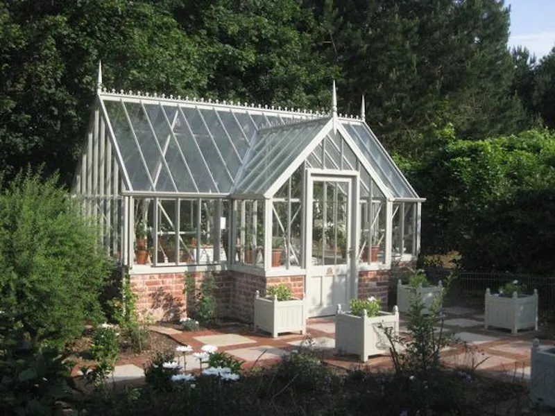Greenhouse at Tenterden country house, D1951 (photo 23)