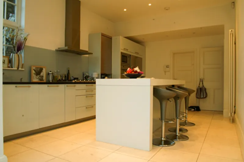 Kitchen at Brent family home, B1329 (photo 1)