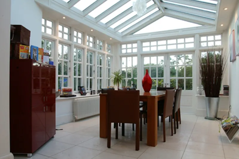 Conservatory at Brent family home, B1329 (photo 11)