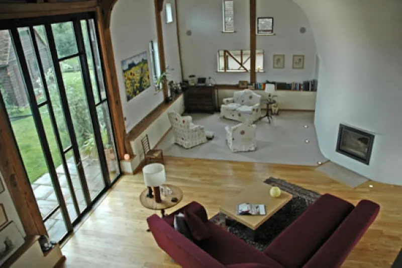 Floor - wooden at Modern Thursley barn conversion, L416 (photo 5)
