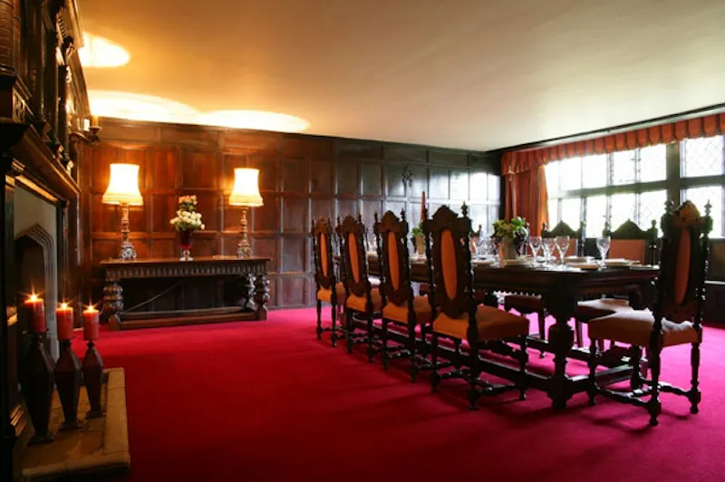 Dining room at Surrey Hills listed manor house, M68 (photo 10)