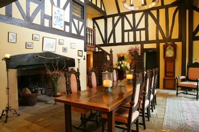 Fireplace at Surrey Hills listed manor house, M68 (photo 12)