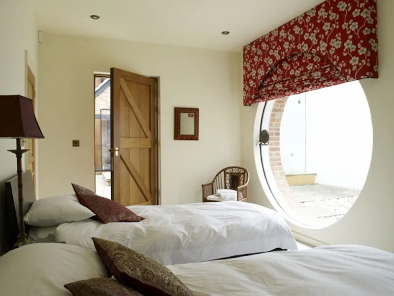 Bedroom at Surrey Hills listed manor house, M68 (photo 16)