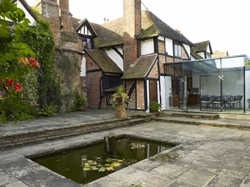 Pond at Surrey Hills listed manor house, M68 (photo 27)