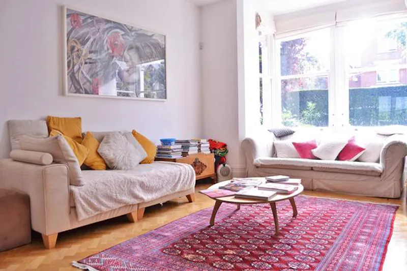 Living Room at Victorian family house in Acton, B1038 (photo 6)