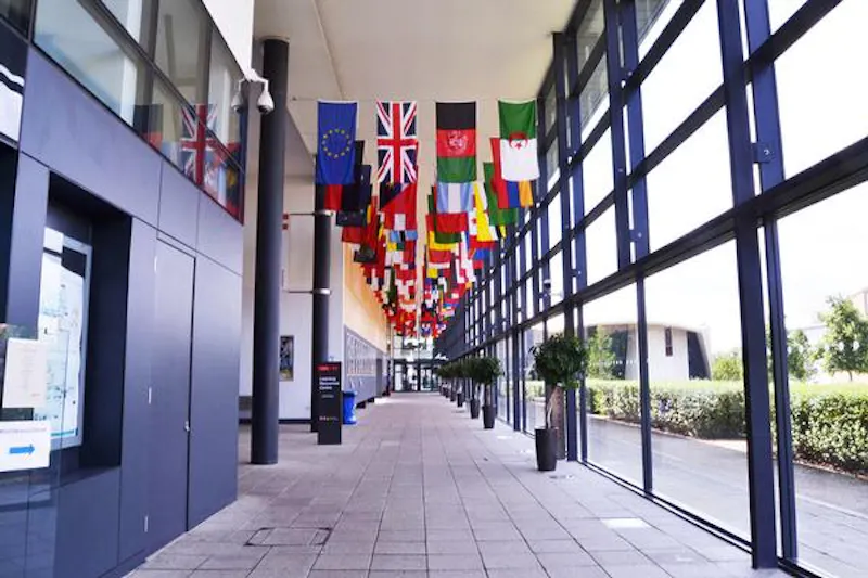 Corridor at University buildings in Hatfield, J170 (photo 29)