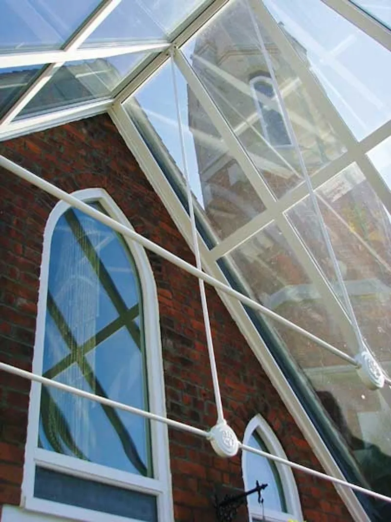 Glass at Converted Chapel in Brentwood, B1469 (photo 4)