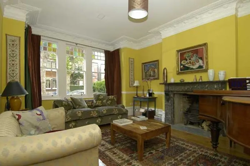 Drawing room at Tooting Edwardian stills house , B1470 (photo 8)