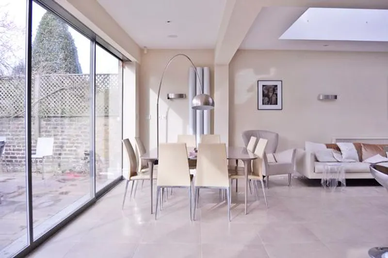 Dining room at Stylish Barnes family house, B1466 (photo 10)