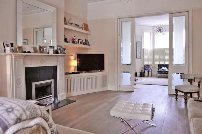 Living Room at Stylish Barnes family house, B1466 (photo 13)