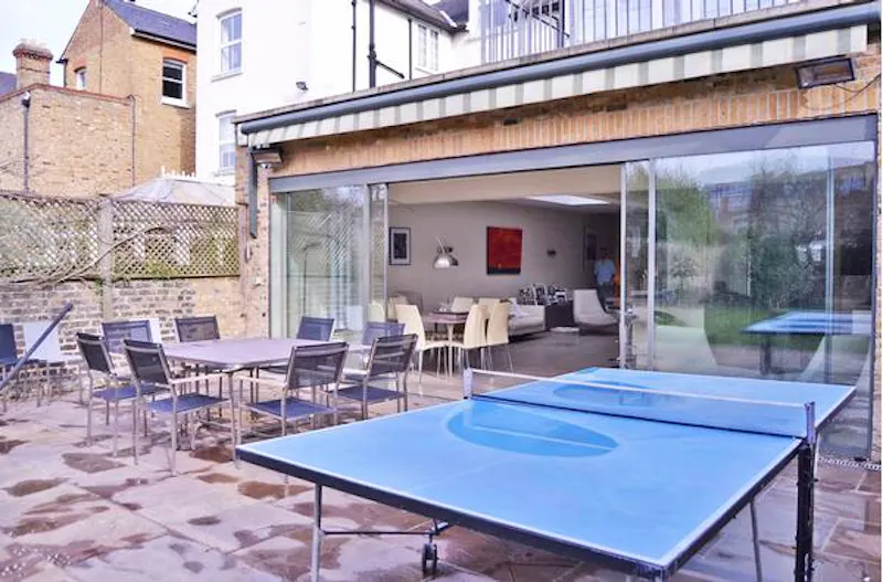 Glass at Stylish Barnes family house, B1466 (photo 27)
