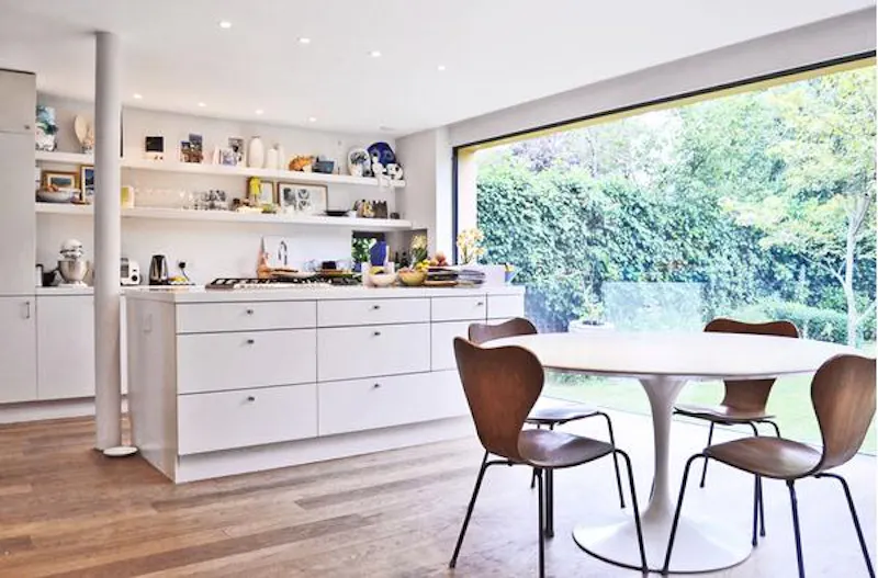 Kitchen at White City family house, B1270 (photo 3)