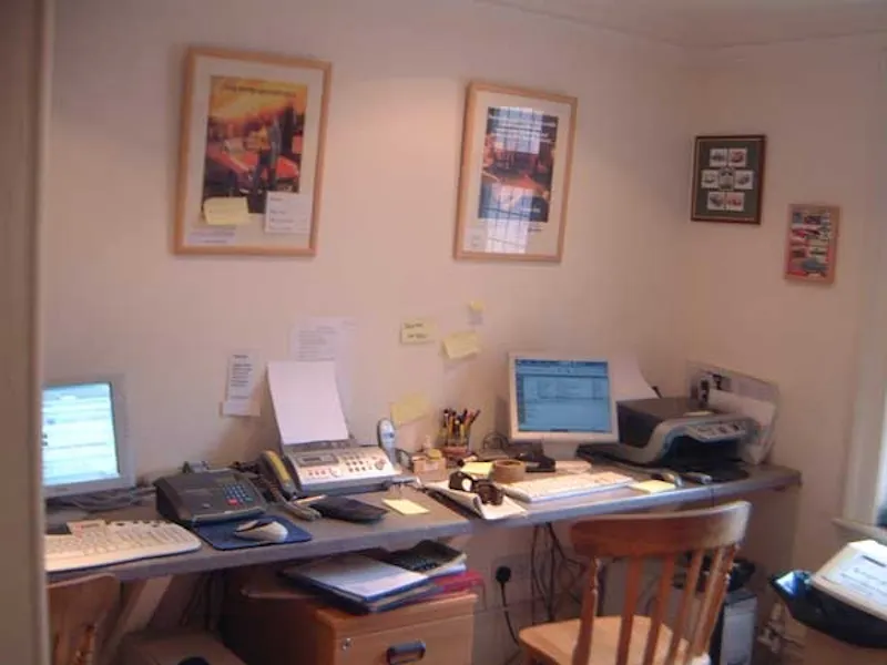 Study at Pink Curbridge Victorian house, B1460 (photo 12)