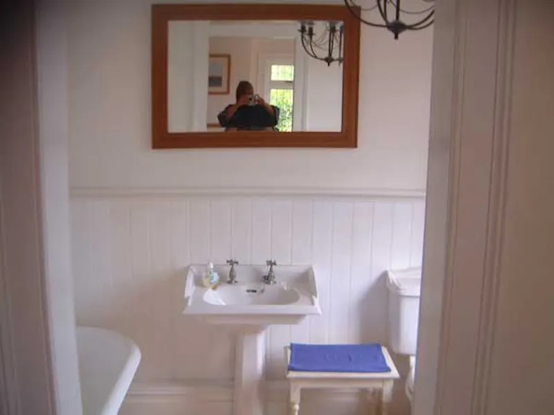 Bathroom at Pink Curbridge Victorian house, B1460 (photo 13)