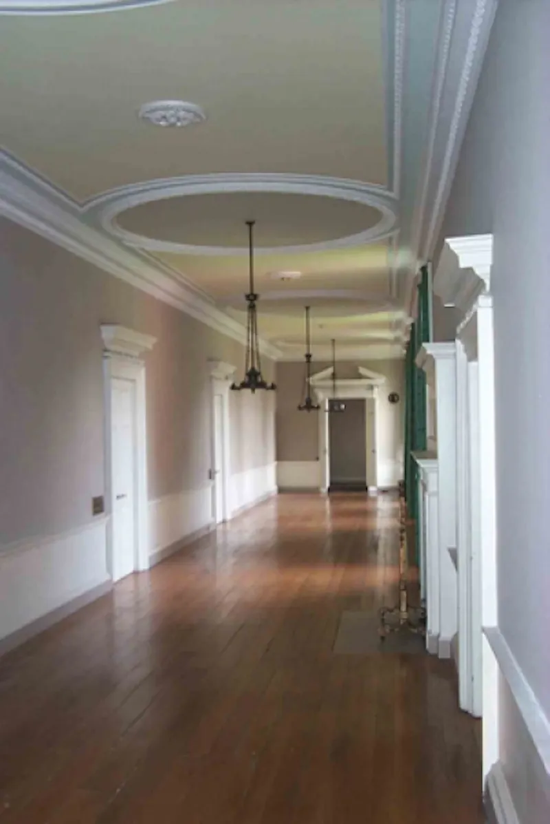 Corridor at Stately home near Rotherham, A821 (photo 11)
