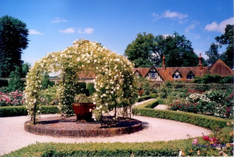 Garden at Guildford Elizabethan manor, M17 (photo 43)