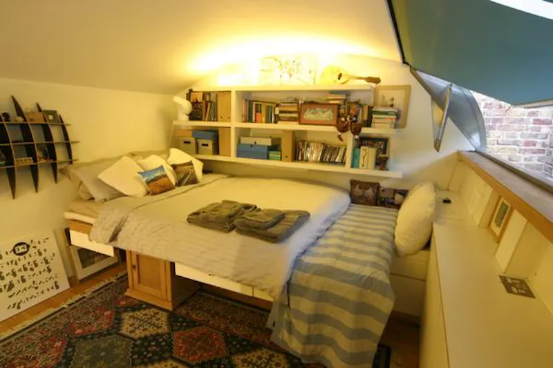 Bedroom at Experimental Peckham house, K268 (photo 25)