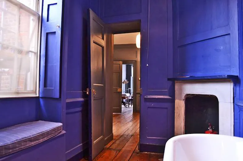 Fireplace at Authentic Soho townhouse , A590 (photo 24)