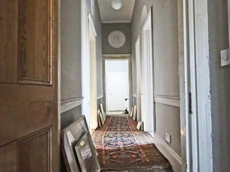 Corridor at Georgian riverside house , B1302 (photo 29)
