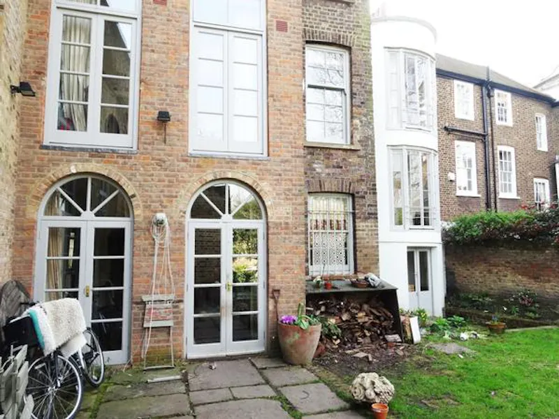 French doors at Georgian riverside house , B1302 (photo 50)