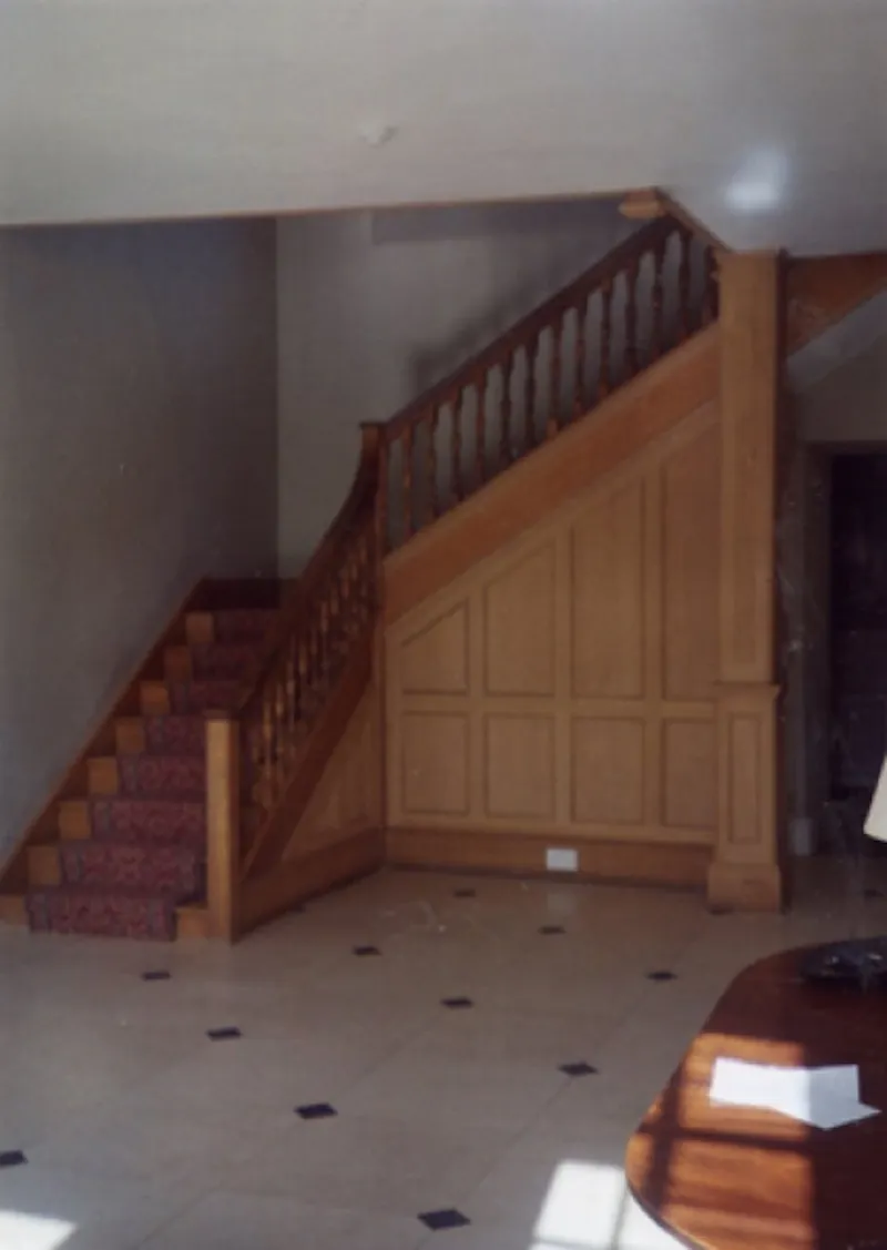Staircase at Wicken old rectory, A1169 (photo 5)