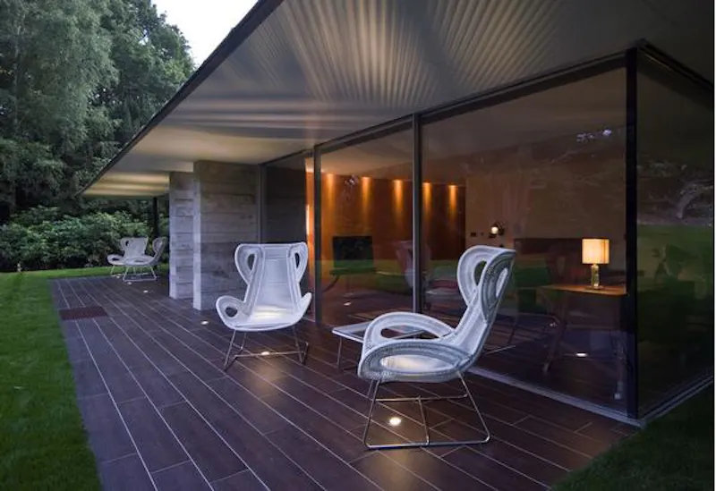 Terrace/Patio at Modernist Hormonden pavilion, D1278 (photo 15)