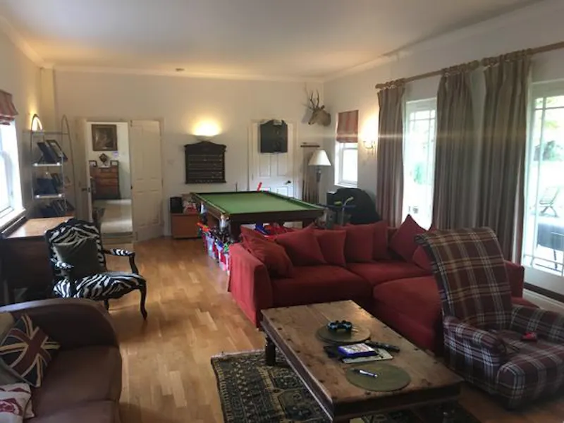 Games room at Riverside Cookham house, D1835 (photo 12)