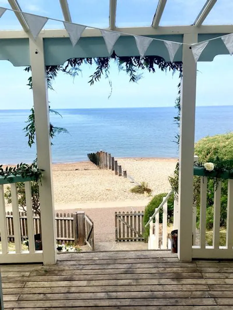 Balcony at Pretty Whitstable beach house, C697 (photo 19)