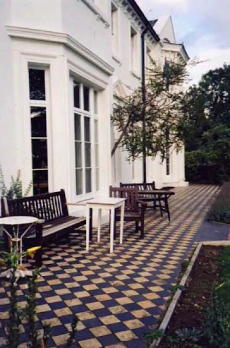 Terrace/Patio at Beautiful old rectory in Shere, B1319 (photo 3)