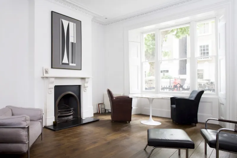 Fireplace at Modern Islington townhouse, A938 (photo 4)