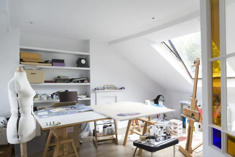 Study at Modern Islington townhouse, A938 (photo 16)
