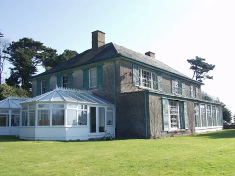 Balcony at Strete country house, D1872 (photo 20)