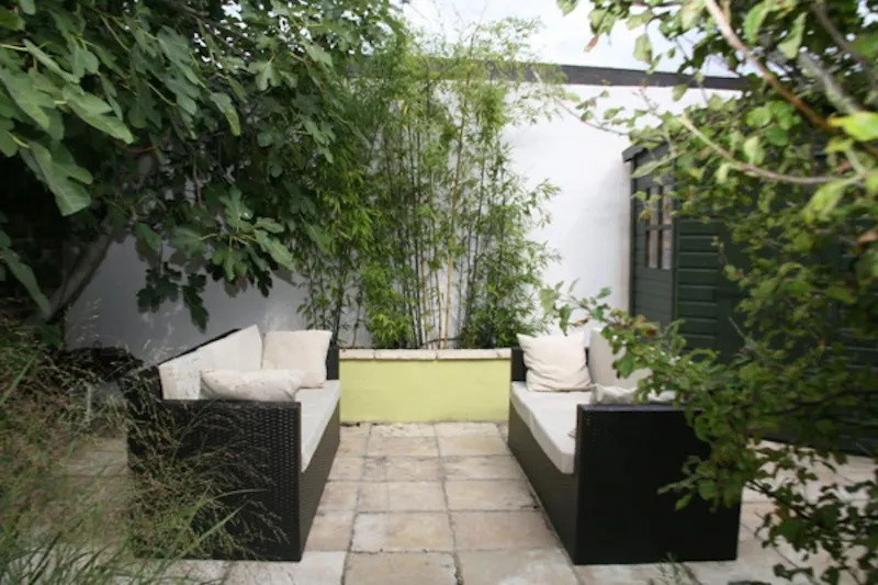 Garden at Modern Twickenham house, D1898 (photo 8)