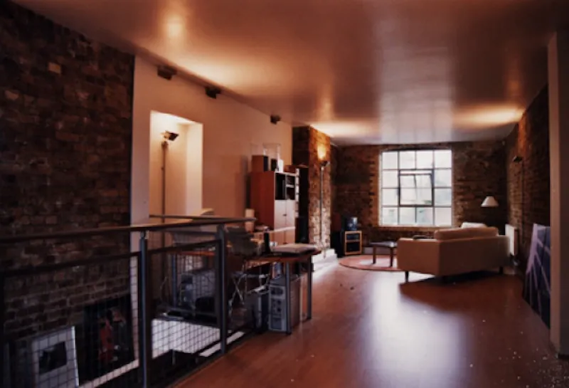 Open plan at Warehouse flat in Canning Town, F729 (photo 2)