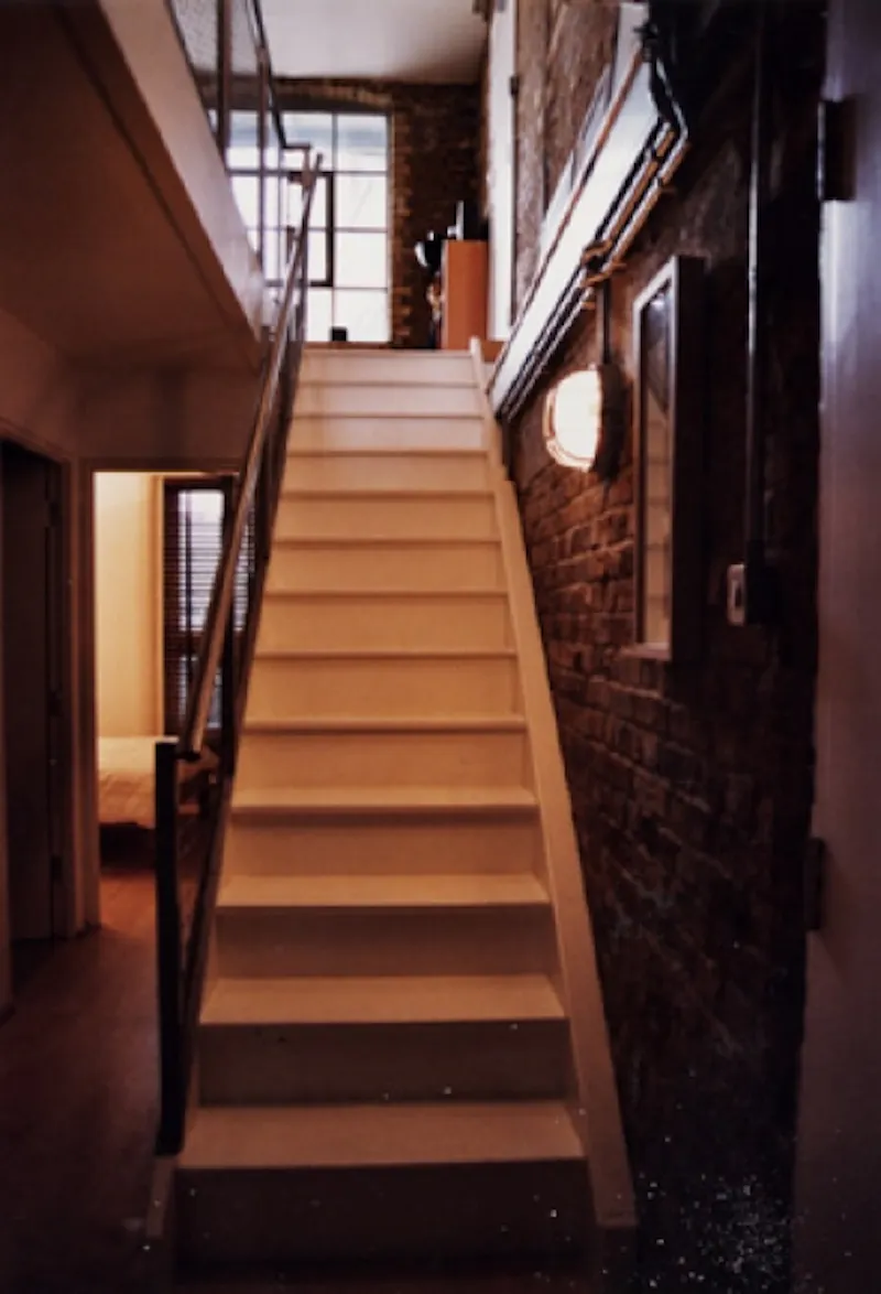 Staircase at Warehouse flat in Canning Town, F729 (photo 5)