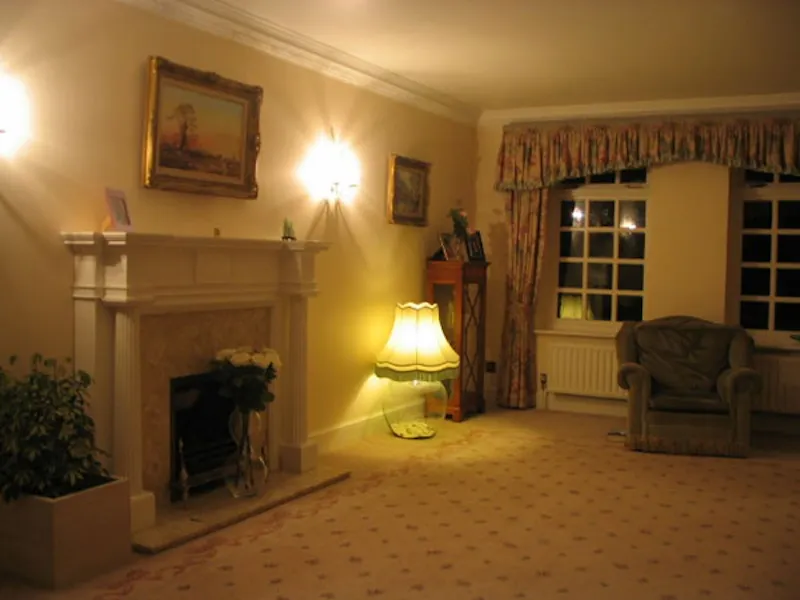 Fireplace at Weybridge detached house, D1877 (photo 8)