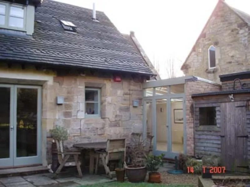 Terrace/Patio at Converted Tunbridge schoolhouse, B1437 (photo 12)