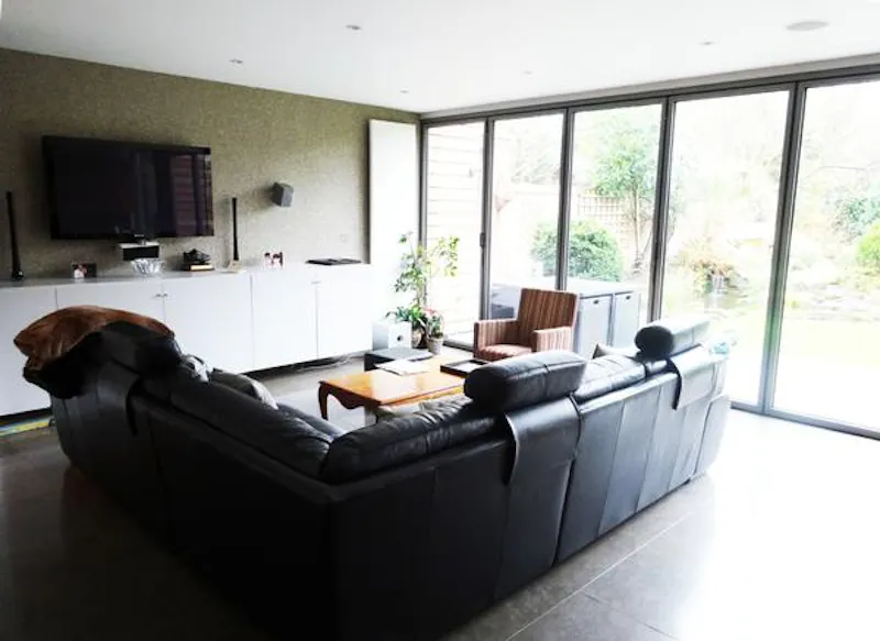 French doors at Striking Kew family house, D1962 (photo 15)