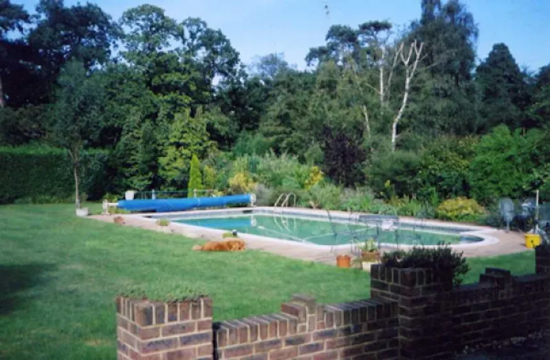 Swimming pool - outdoor at Walton on Thames pool house, D1686 (photo 8)